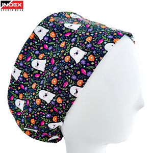 Chapeau d'infirmière de qualité supérieure, réglable avec lien à nouer, bonnet chirurgical respirant pour infirmières, médecins, personnel médical, confortable pour le travail - Product Image 1