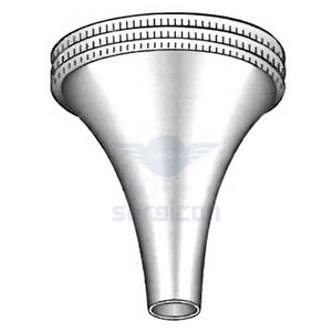 Spéculum auriculaire Pritchard, diamètre 7,5 mm, fig. Instrument d'examen otoscopique de précision 3-en-1 pour le canal auditif professionnel - Product Image 6