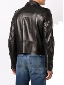 Chaqueta de Cuero para Motociclista para Hombre - Product Image 2