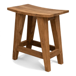 Taburete de Madera de Estilo Minimalista con Diseño Rústico y Material Duradero para Decoración del Hogar y Muebles de Jardín - Product Image 1