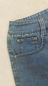 Manufacturers Summer Fashion Trendy Streetwear Casual Home Party High Waist Cuffed <b>Slim</b> Fit Women's Denim Shorts - Product Image 4