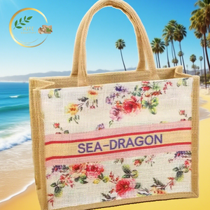 Bolsa de Yute Ecológica Reutilizable con Cierre para Supermercado y Compras - Product Image 2