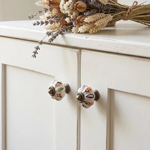 cabinet <b>knobs</b> <b>ceramic</b> <b>Ceramic</b> Cabinet <b>Knobs</b> Round Handcrafted Design Traditional Kitchen Drawer Modern <b>Ceramic</b> Cabinet <b>Knob</b> - Product Image 4