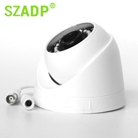 Kit DVR AHD, caméra bullet colorée étanche, système de sécurité CCTV, caméra vidéo intérieure filaire analogique 1080P 2MP