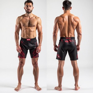 Shorts de combat MMA sublimés personnalisés, shorts de grappling BJJ sans kimono pour hommes, vêtements MMA en gros et vêtements de Jiu Jitsu - Product Image 5