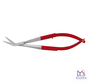 Pince à épiler pour sourcils à ressort, partie revêtue, inclinée, 12 cm, en acier inoxydable, pointe lisse, instrument de précision durable, manche rouge - Product Image 6