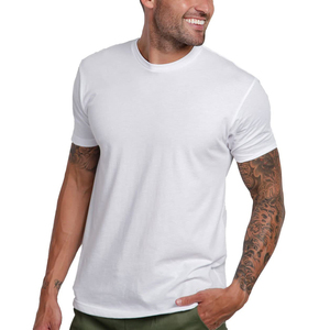 Camisetas de Hombre de Alta Calidad AGNI INDUSTRY, 100% Algodón, Ecológicas, Ligeras, Estilo Urbano Moderno para Verano, Color Sólido - Product Image 2