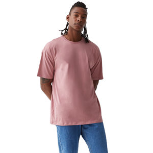 Camiseta Lisa de Manga Corta con Cuello Redondo, Estampada, Antiarrugas, Ecológica, Personalizada al por Mayor, 100% Algodón Peinado, para Hombre y Mujer - Product Image 3