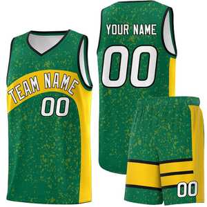 Conjunto de Camiseta y Pantalones Cortos de Baloncesto Personalizados con Nombre, Número y Logotipo, Ropa Deportiva Ligera y Transpirable - Product Image 5