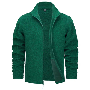 Wholesale Price Customized Warm Winter Jacket <b>Mens</b> <b>Long</b> Sleeve Outdoor <b>Coat</b> Zipper Knitted Rain Jackets For <b>Men</b> Softshell Top - Product Image 4