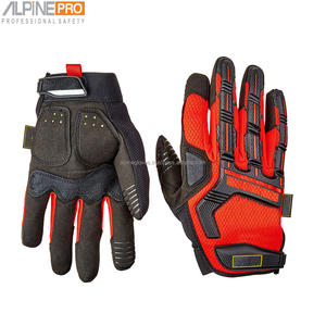 Guantes Mecánicos TPR Hechos a Medida, Anti-Vibración, Reducción de Impactos, Compatibles con Pantalla Táctil, Recubiertos de Látex, Certificación EN388, para Soldadura - Product Image 3
