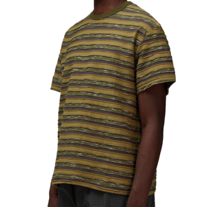 เสื้อยืด DTG พิมพ์ลายโลโก้ตามสั่ง ประดับเพชร ผู้ชาย สตรีทแวร์ทรงโอเวอร์ไซส์ คุณภาพสูง วินเทจ สีดำ ล้างสีแบบแอซิด - Product Image 2