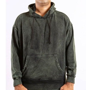 Hot Selling Custom Logo Men Acid <b>Wash</b> Tracksuit With Custom Logo Wholesale OEM Vintage Streetwear Pullover Acid Washed Tracksuit - Product Image 5