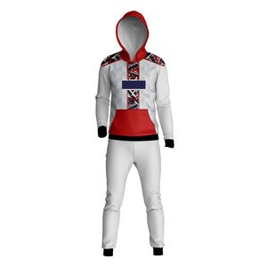 Survêtement de sublimation haut de gamme pour hommes, impression personnalisée, vêtements de sport pour la salle de sport, ensemble de jogging 2 pièces, tenue de course, entraînement fitness - Product Image 2