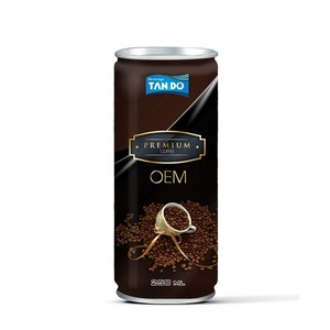 กาแฟสำเร็จรูป ตันโด 250 มล. กระป๋องอะลูมิเนียม ผสมน้ำตาล รับผลิตแบบ OEM/ODM อายุการเก็บรักษา 18 เดือน - Product Image 4