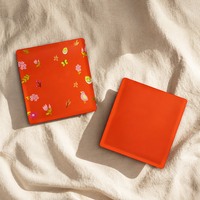 Pochette plate métallisée à fermeture éclair trois côtés, imprimée sur mesure pour l'emballage de poudre de lait de cacao et de poudre de boisson instantanée