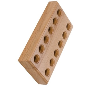 Support à pinces en bois de qualité supérieure pour 12 outils de bijouterie, collection et vente en gros à bas prix SUNTOOLS/STIPL - Product Image 2