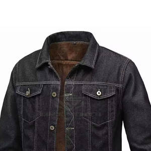 Chaqueta Vaquera Personalizada para Hombre, Estilo Vintage Lavado, Ajustada, Casual, de Alta Calidad, Venta al Por Mayor OEM - Product Image 4