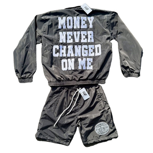 Tarrif free Men's Windbreaker Tracksuit Set Quick Dry <b>Reflective</b> Sportswear <b>Jacket</b> and Shorts for Autumn <b>Running</b> Training - Product Image 2