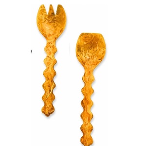 Most Attractive Style <b>Resin</b> Salad Server Handmade Handcrafted <b>Top</b> Seller Kitchen <b>Table</b> <b>Top</b> Dinner Serving Set 100% Best Quality - Product Image 4