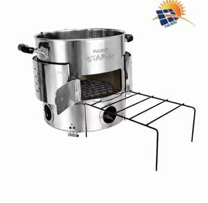 Estufa de Hierro Fundido de Alta Calidad con Puerta y Asas de Exportador a Precio Accesible, Estufa de Leña Resistente para Biomasa - Product Image 6