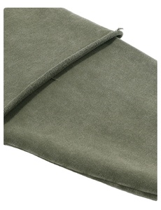 Sudadera con capucha lavada vintage de 430g personalizada al por mayor, ropa de calle pesada, sudaderas con capucha de manga doble de tela de rizo francés de algodón 100% - Product Image 4