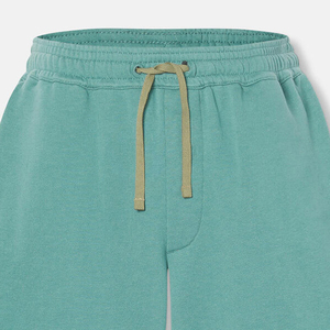 Custom Comfortable Fleece Gym Shorts Cotton Custom Logo Printing Men <b>Elastic</b> Shorts Plain Sweat Fleece Shorts for Men On Sale No - Product Image 5