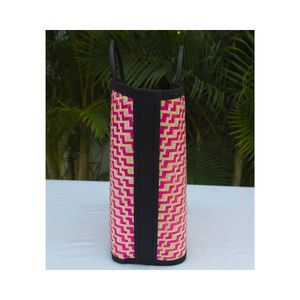 Sac à main rectangulaire en bambou fait main, écologique, léger et durable avec fermeture éclair, capacité 3L+, idéal pour les voyages et l'usage quotidien - Product Image 2