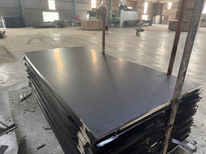 Contrachapado recubierto de película de alta calidad/ Contrachapado recubierto de película negro y rojo con logo -Contrachapado con pegamento fenólico- Contrachapado recubierto de película reutilizable - Product Image 3