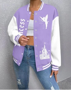 Premium Quality <b>Women</b> Varsity <b>Jacket</b> <b>Lightweight</b> Urban Bomber <b>Jacket</b> Manufacturer Wholesale Supply - Product Image 5