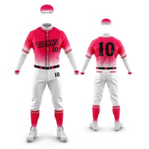 Uniformes de Béisbol Sublimados Personalizados al por Mayor, Transpirables, 100% Poliéster, de Secado Rápido, Antibacterianos, Tallas Grandes, para Hombres Adultos - Product Image 2