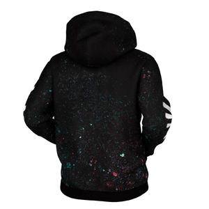 เสื้อสเวตเตอร์แบบมีซิปรูดเต็มสำหรับฤดูหนาวใส่ได้ทั้งชายและหญิงมีฮู้ดซิปสีสันสดใส - Product Image 2