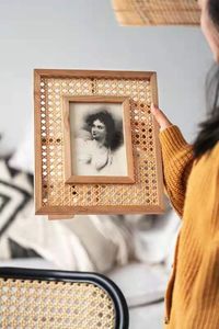 Luxury Handmade Epoxy Resin Wooden Photo <b>Frame</b> Custom Live Edge Solid Wood Picture <b>Frame</b> Home Decor Gift Collection - Product Image 3