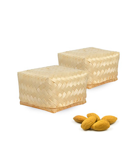 Caja Redonda de Bambú Hecha a Mano para Regalos - Product Image 2