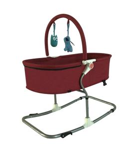 Nuevo diseño 4 en 1 con certificación EN, 4 posiciones de reclinación, altura ajustable, asiento clásico, para alimentar, jugar y dormir, moisés mecedor esencial para bebés. - Product Image 4