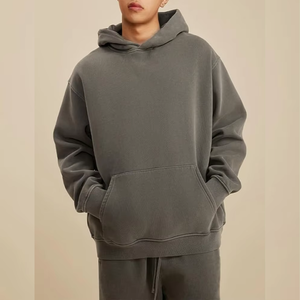 Sudaderas con Capucha para Hombre, 100% Algodón, con Diseño Personalizado, Forro Polar Térmico, para Invierno - Product Image 4