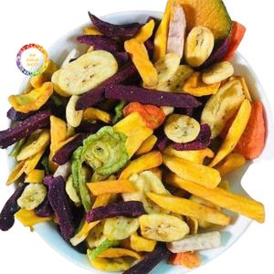 Chips de Frutas Liofilizadas Mixtas, Surtido de Frutas Tropicales Crujientes, Snack de Frutas Naturales al por Mayor, Marca OEM - Product Image 3