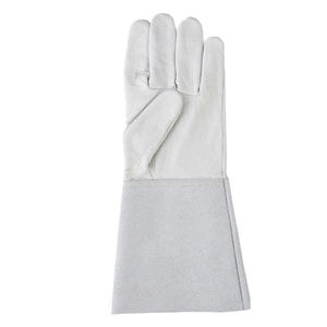 Industrial Cowhide Leather Smooth Latex-free Tig/Mig Welding Gloves General Purpose <b>7</b> oz Insulated Heat Resistant <b>Fire</b> Safety - Product Image 5