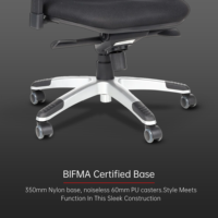 Chaise de bureau ergonomique avec appui-tête, sillas de escritorio, sillas de oficina, siege bureau, cadeira escritorio, sillas para oficina