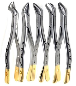 Pinzas con Empuñadura Ergonómica, Certificación CE, Fuente de Alimentación Manual, Acero Inoxidable de Alta Calidad, Extracción de Raíces Dentales Superiores - Product Image 1