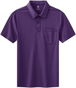 Polo brodé haut de gamme 220 GSM pour homme, mélange polyester-coton, logo personnalisé, décontracté, professionnel, vente en gros - Product Image 1