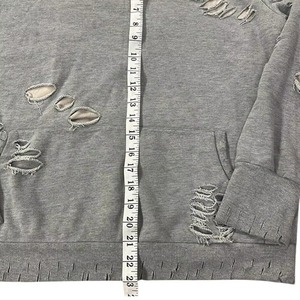New Arrival Cotton Pullover <b>Distressed</b> Hoodies Men <b>Top</b> Quality Basics Cotton Blended High Quality <b>Distressed</b> Hoodies For Men - Product Image 5