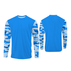 Chemise de pêche à manches longues personnalisée de haute qualité UPF50+, respirante, à séchage rapide, anti-UV et anti-humidité - Product Image 4