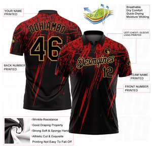 Camiseta de Polo de Golf Personalizada OEM, Material Transpirable de Primera Calidad, Ajuste Atlético Cómodo para Equipos Deportivos y Personal Corporativo - Product Image 6