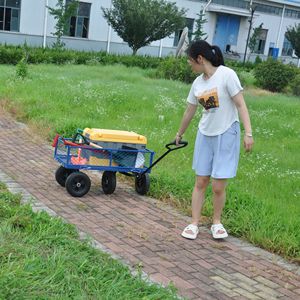 Easy Firewood Transport <b>Tools</b> Cart Garden Wagon Truck for Hand Carts & <b>Trolleys</b> - Product Image 4