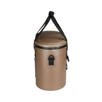 Sac isotherme souple pour pique-nique et camping, design moderne, portable, réutilisable, imperméable en TPU 600D, couleur et logo personnalisés, capacité 24 canettes
