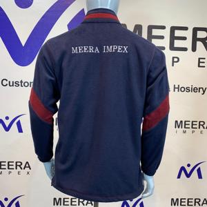 Sudadera con Cierre de Cremallera para Hombre, Diseño Personalizado OEM ODM, 100% Forro Polar, Cuello Alto, Ropa Casual, Sudadera con Capucha para Hombre - Product Image 2