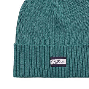 หมวกบีนนี่ไหมพรมฤดูหนาวปี 2026 แบบกำหนดเองสำหรับขายส่ง หมวกบีนนี่ผู้ชายแบบถักอุ่นๆ ปักโลโก้ตามสั่ง - Product Image 4