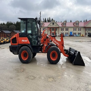 Kubota R640 Wheel Loader 64 HP Compact Construction Machine For Sale With Powerful Hydraulic Performance - Product Image 1