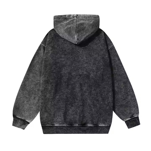 Sudadera con Capucha y Bolsillo, Estilo Urbano, Personalizable con Logotipo, 100% Algodón Felpa, Unisex, Marca Privada - Product Image 2